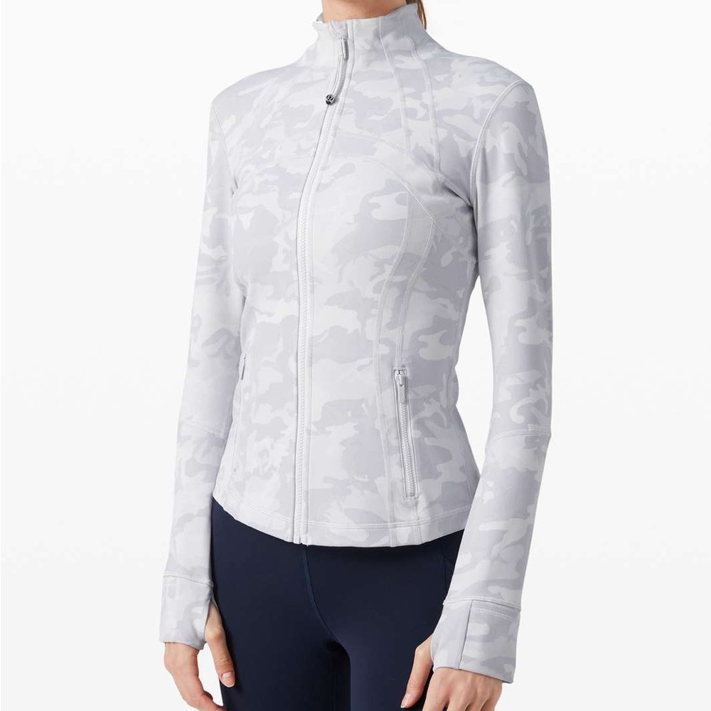 Women's Gray Camouflage Jacket
